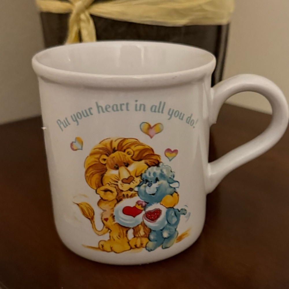 Vintage Care Bear Cousins Coffee Mug-1985